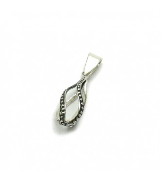 PE001157 Stylish Sterling Silver Pendant Solid 925 Drop